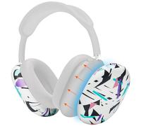 WC ShellZ Max - Protective Headphone Exterior Shell Covers for Airpods Max Made by Wicked Cushions | Made with Premium Silicone | 90's White