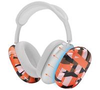 WC ShellZ Max - Protective Headphone Exterior Shell Covers for Airpods Max Made by Wicked Cushions | Made with Premium Silicone | Orange Prism