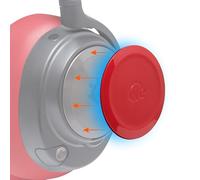 WC Side Plates for Arctis Nova Headsets, by Wicked Cushions | Fits Arctis Nova Pro Wireless/Pro Wired/Nova Elite/Nova 7 / 7X / 7P | Red