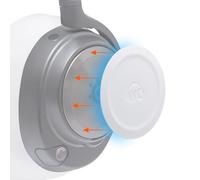 WC Side Plates for Arctis Nova Headsets, by Wicked Cushions | Fits Arctis Nova Pro Wireless/Pro Wired/Nova Elite/Nova 7 / 7X / 7P | White