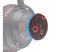 WC Side Plates for Arctis Nova Headsets, by Wicked Cushions | Fits Arctis Nova Pro Wireless/Pro Wired/Nova Elite/Nova 7 / 7X / 7P | Techne