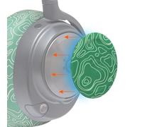 WC Side Plates for Arctis Nova Headsets, by Wicked Cushions | Fits Arctis Nova Pro Wireless/Pro Wired/Nova Elite/Nova 7 / 7X / 7P | Emerald Tide