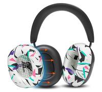 WC SweatZ Ace - Patented Earpad Sweat Covers for Sonos Ace Wireless Noise Cancelling Headphones by Wicked Cushions | Sweatproof & Easily Washable | 90's White
