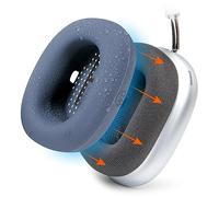 WC SweatZ Max - Patented Protective Earpad Covers for Airpods Max Made by Wicked Cushions | Sweatproof & Easily Washable | Full Earpad Sweat Protection | Blue