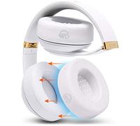 WC SweatZ Studio - Patented Earpad Covers for Beats Studio 3 (A1914) & Beats Studio 2 (B0500 /B0501), Made by Wicked Cushions | Sweatproof & Easily Washable | White