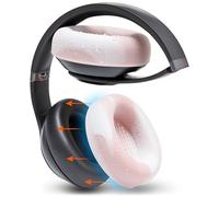 WC SweatZ Studio Pro - Patented Protective Silicone Earpad Covers for Beats Studio Pro Made by Wicked Cushions | Sweatproof & Easily Washable | Pink Marble