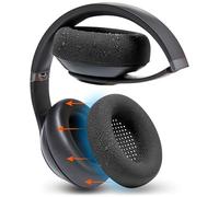 WC SweatZ Studio Pro - Patented Protective Silicone Earpad Covers for Beats Studio Pro Made by Wicked Cushions | Sweatproof & Easily Washable | Black