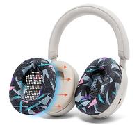 WC SweatZ XM5 - Patented Earpad Sweat Covers for Sony WH1000XM5 by Wicked Cushions | Full 360 Earpad Protection | Sweatproof & Easily Washable | 90's Black