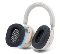 WC SweatZ XM5 - Patented Earpad Sweat Covers for Sony WH1000XM5 | Made by Wicked Cushions | Full 360 Protection, Sweatproof & Washable | Black
