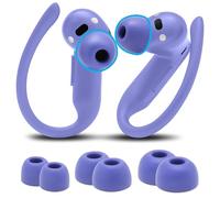 WC TipZ Powerbeats Pro 2 - Memory Foam Ear Tips compatible with Beats Powerbeats Pro 2 by Wicked Cushions | Enhanced Comfort, Secure Fit & Noise Isolation | Purple