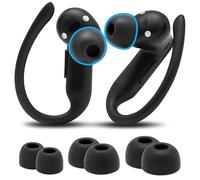 WC TipZ Powerbeats Pro 2 - Memory Foam Ear Tips for Beats Powerbeats Pro 2 | Made by Wicked Cushions | Enhanced Comfort, Secure Fit & Noise Isolation | Black