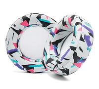 WC Upgraded Replacement Earpads for Corsair Virtuoso Gaming Headset Made by Wicked Cushions | Improved Durability, Thickness, Softer Leather, and Sound Isolation | 90s White