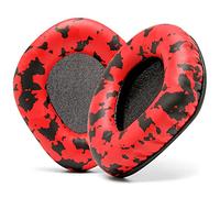 WC Upgraded Replacement Earpads for Corsair Void & Corsair Void Pro Wired & Wireless Gaming Headsets Made by Wicked Cushions | Improved Durability, Thickness, and Sound Isolation | (Red Camo)