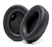 WC Wicked Cushions Extra Thick Earpads for Sony WH1000XM4 Headphones - Soft PU Leather Cushions, Luxurious Noise Isolating Memory Foam, Added Thickness Without Disabling On/Off Sensor | Black