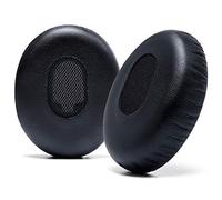 WC Wicked Cushions Replacement Ear Cushions for Bose QuietComfort 3 - Extra Durable Leather, Softer Memory Foam, Added Thickness - Compatible with Bose QC3 ON-Ear Headphones | Black