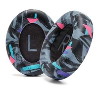 WC Wicked Cushions Upgraded Replacement Ear Pads for Bose 700 Noise Cancelling Headphones (NC700) - Softer PU Leather, Luxurious Memory Foam, Added Thickness, Extra Durable Ear Cushions | 90s Black