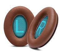 WC Wicked Cushions Upgraded Replacement Ear Pads for Bose Headphones - Compatible with QC15 / QC25 / QC35 & 35 ii / QC2 / AE2 / AE2i / AE2W / Soundlink - Softer Leather, Luxury Memory Foam | Brown