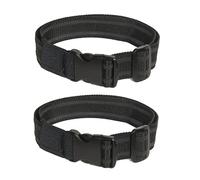 WCALULEG EDC Tactical Leg Strap, Thigh Strap Belt for Leg Holster, Military Leg Hanger Band Thicker and Longer for Hunting and Outdoors Unisex (Black-35''-2 Pack)