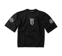 West Coast Choppers Cfl Short Sleeve Sweatshirt Black XL Men