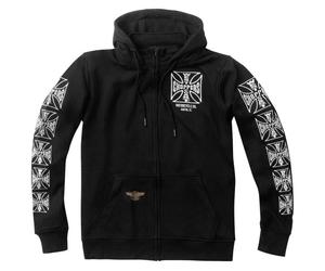 WCC Choppers Dominator zip-hoodie men Black, L