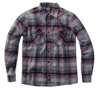 WCC Choppers Rigid Flannel Shirt men Grey, 3XL