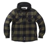 WCC HELL BENT Flannel Jacket Olive/Black Size 3XL