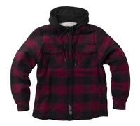 WCC HELL BENT Red/Black Flannel Jacket Size 3XL