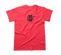 WCC Malta Cross T-Shirt Red, XL