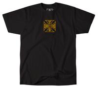 WCC Parts T-hirt men Black/Yellow, S