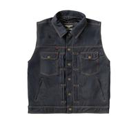 WCC Riding Vest X 13 1/2 Dominator RAW In Denim, Size 3XL