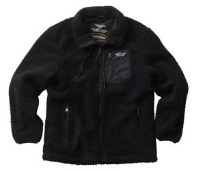 WCC West Coast Choppers Anvil TEDDYFLEECE JACKET men Black, XL
