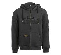 WCC West Coast Choppers Hoodie Choppers Por Vida Zip Hoody Grey-M
