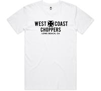 WCC West Coast Choppers T-Shirt Eagle Tee - White