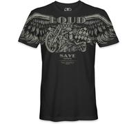 WCC West Coast Choppers T-Shirt Loud Pipes Tee WCCTS910ZW