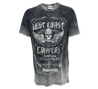 WCC West Coast Choppers T-Shirt Ride Hard Sucker Black