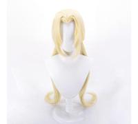 WCCNKK Anime Tsunade Cosplay Wig, 100Cm Long Beige Hair, High Temperature Resistant Material, with Free Wig Cap, Suitable for Halloween Parties And Anime Conventions, Anime Gift