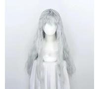 WCCNKK Anime Wig for Berserk Griffith Cosplay Wig, Silver Blue Long Hair, Synthetic Hair,Halloween Wig, for Party, Anime Show, Cosplay Event, Concerts, with Wig Cap