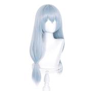 WCCNKK Anime Wig Mahito Cosplay Wig, 70Cm Blue-Gray Long Hair, Costume Halloween Wig, for Halloween, Costume Party, Anime Show, Cosplay Event, Concerts Cosplay Decorative Accessories