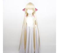 WCCNKK Cosplay Wig Apply To Anime for Chobits Chi Wig Synthetic Hair with Free Wig Cap, 120Cm Long Straight Blond Hair, Good for Halloween Party, Gifts for Anime Fans, Decorative Accessories