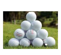 WCDFTASL Compatible for PGM Three-Layer Golf Ball Q027, TPU Construction with Soft Hitting Feel