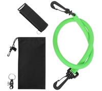 WCDFTASL Portable Golf Swing Trainer Strap Set - Latex & Cloth Practice Aid for Beginners