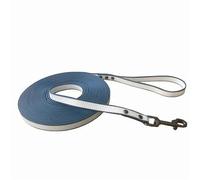 WCDFTASL Waterproof PVC Long Dog Leash for Training, Easy-Clean 5M 10M Leash for Medium Large Dogs(White,L-10N)