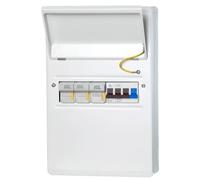 WCED Fused Mains Switch Metal Enclosure, 4 Pole, 125A, 3 x 100A Fuses, Three-Phase Power Control