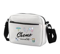 WCGXKO Chemo Care Package for Women Chemo Survival Kit Chemotherapy Treatment Zipper Crossbody Bag (Chemo HB)