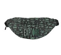 WCGXKO Explore Crossbody Waist Pack Paddle Board Gift Camping Gift for Adventure Lover, Explore Pack, Casual