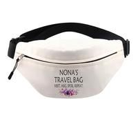 WCGXKO Grammy Mother’s Day Gift Grandma Birthday Gift Large Crossbody Waist Pack For Grammy, NONA YB, Zipper