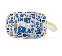 WCGXKO In My Finer Era Clear Makeup Bag Sorority Gift Royal Blue & White Finer Sisterhood Sorority Life Gift, Finer Cbag, Casual