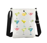 WCGXKO Margarita Tequila Fiesta Corssbody Bag Cinco De Mayo Gift Margarita Cocktail Gift Tequila Lime and Sunshine Gift, Mar Cocktail Cro