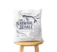 WCGXKO Narwhal Gift Sea Ocean Themed Party Gift For Narwhal Lover Ocean Animal Shopping Bag Arctic Animal gift, Narwhal T