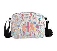 WCGXKO Nephrology Inspired Crossbody Bag Nephrology Nurse Gift Dialysis Nurse Gift ESRD CCHT Merch, Nephrology Cro-s, Casual